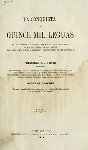 La conquista de quince mil leguas