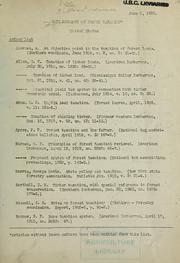 Bibliography on forest taxation. --