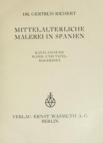 Mittelalterliche Malerei in Spanien