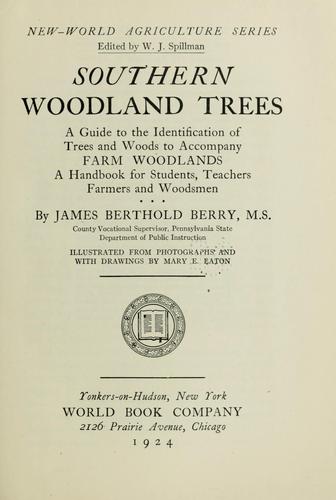 ... Southern woodland trees