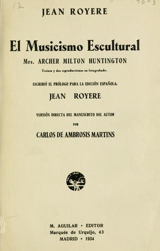 El Musicismo Escultural