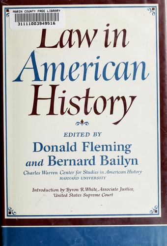 Law in American history