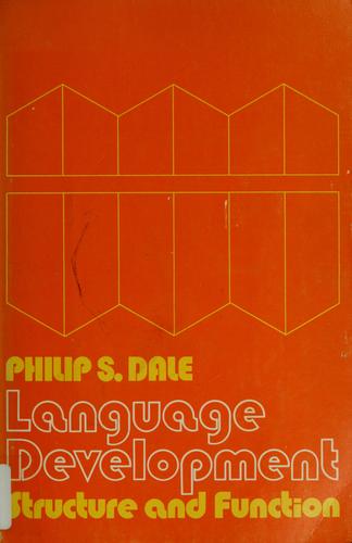 Language development; structure and function