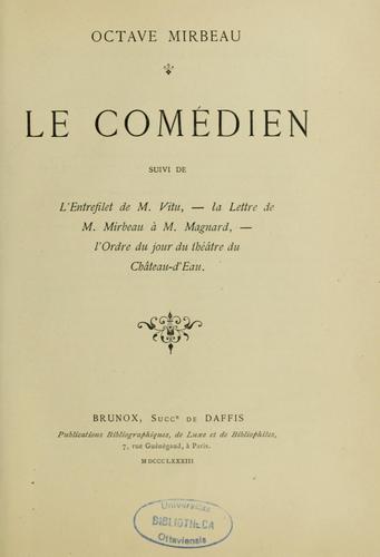 Le Comédien