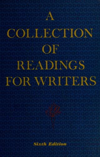 A collection of readings for writers