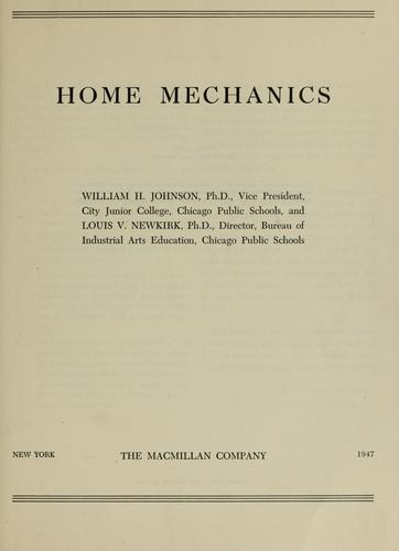 Home mechanics