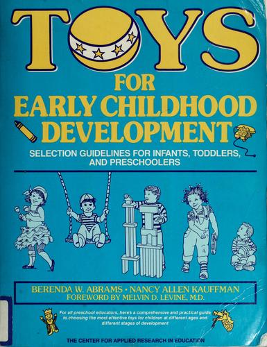 Toys for early childhood development