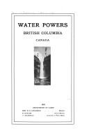 Water powers of British Columbia