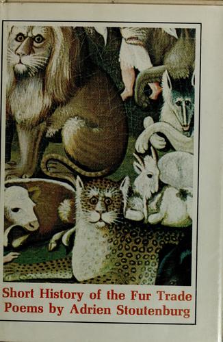 Short history of the fur trade