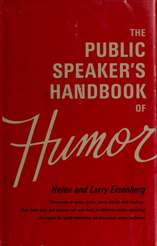 The public speaker's handbook of humor