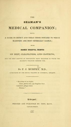 The seaman's medical companion