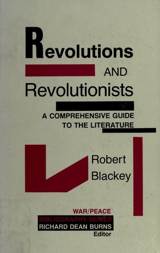 Revolutions and revolutionists