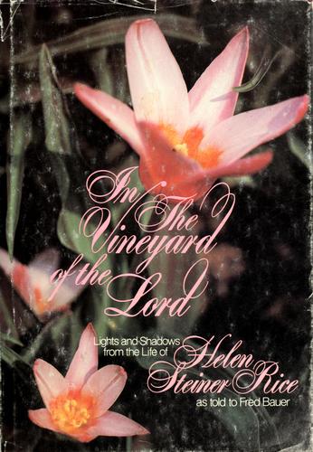 In the vineyard of the Lord