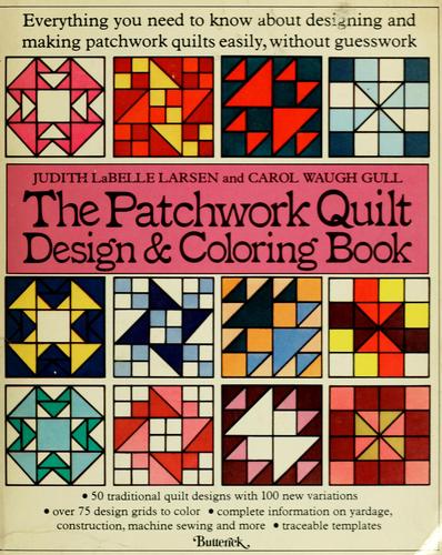 The patchwork quilt design & coloring book