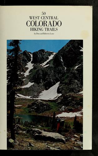 50 west central Colorado hiking trails