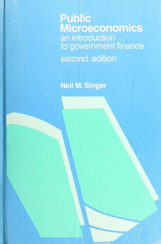 Public microeconomics
