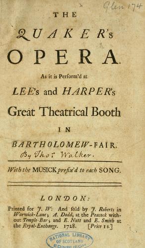 The Quaker's Opera