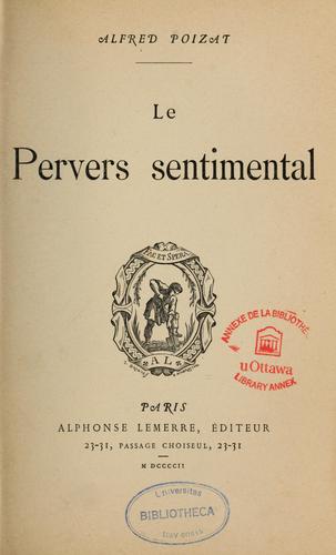 Le pervers sentimental