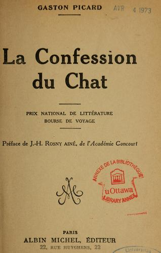 La Confession du chat
