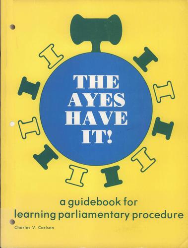 The ayes have it