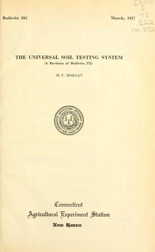The universal soil testing system