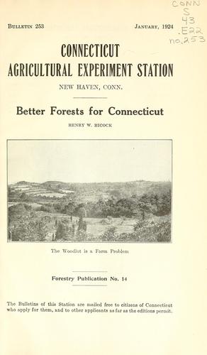 Better forests for Connecticut