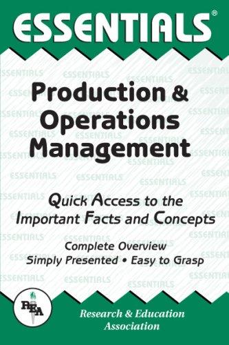 Production Operations Management