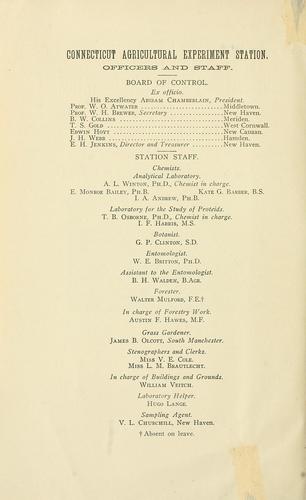 San José scale-insect experiments in 1904