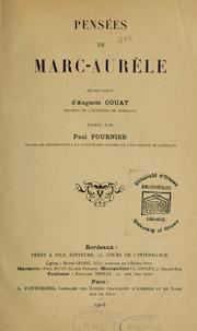 Pensées de Marc-Aurèle