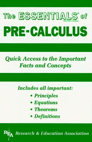 The essentials of pre-calculus