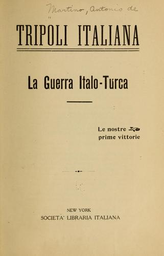 Tripoli italiana