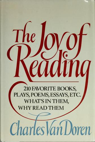 The joy of reading