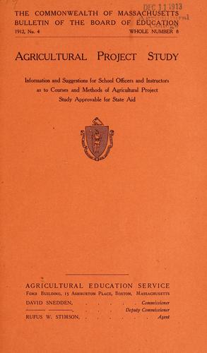 Agricultural project study
