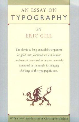 An essay on typography