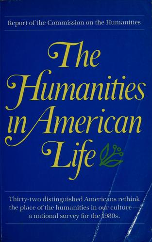 The Humanities in American life