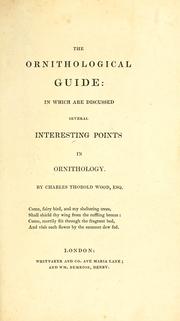 The ornithological guide ...