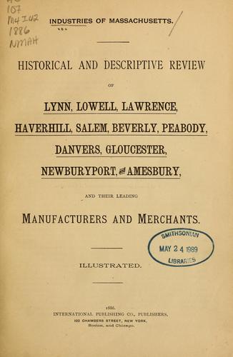 Industries of Massachusettes