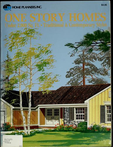 One story homes