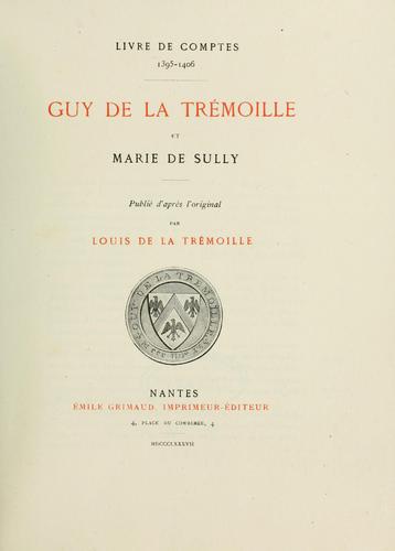 Livre de comptes, 1395-1406