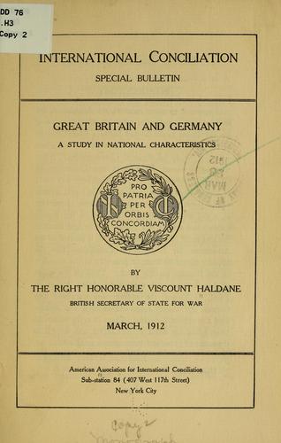 Great Britain and Germany