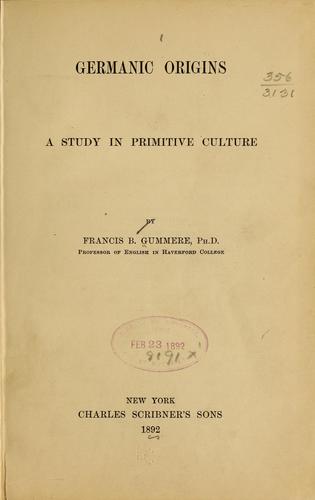 Germanic origins