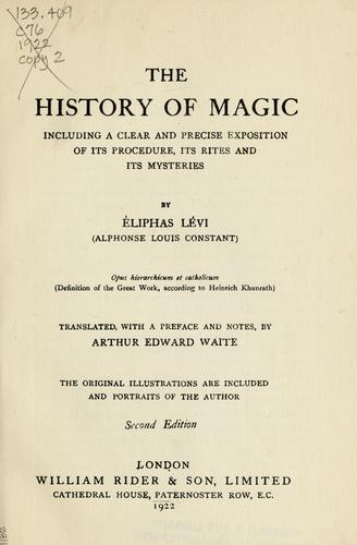 The history of magic