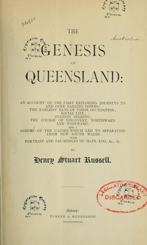 The genesis of Queensland