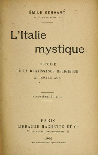 L'Italie mystique