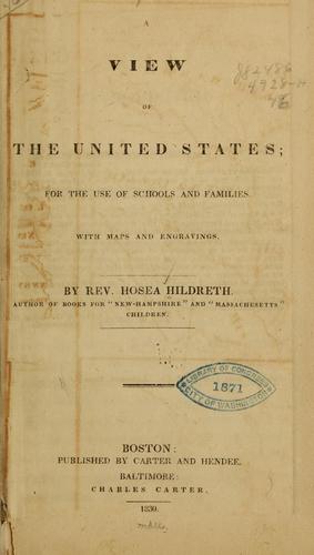 A view of the United States