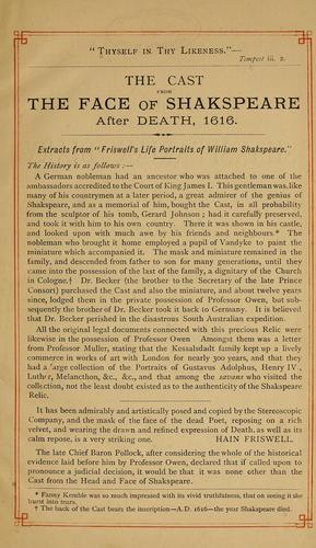 The Shakspearian diary and almanack
