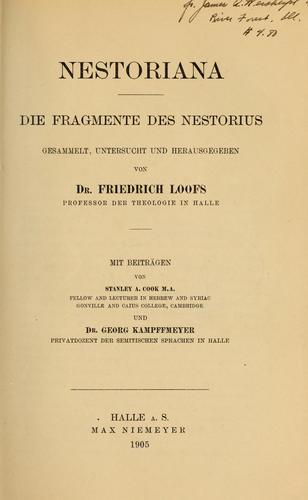Nestoriana