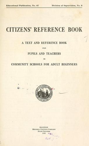 Citizens' reference book