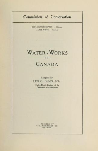 Water-works of Canada
