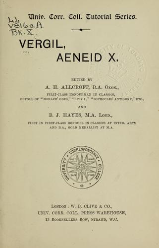 Aeneid X